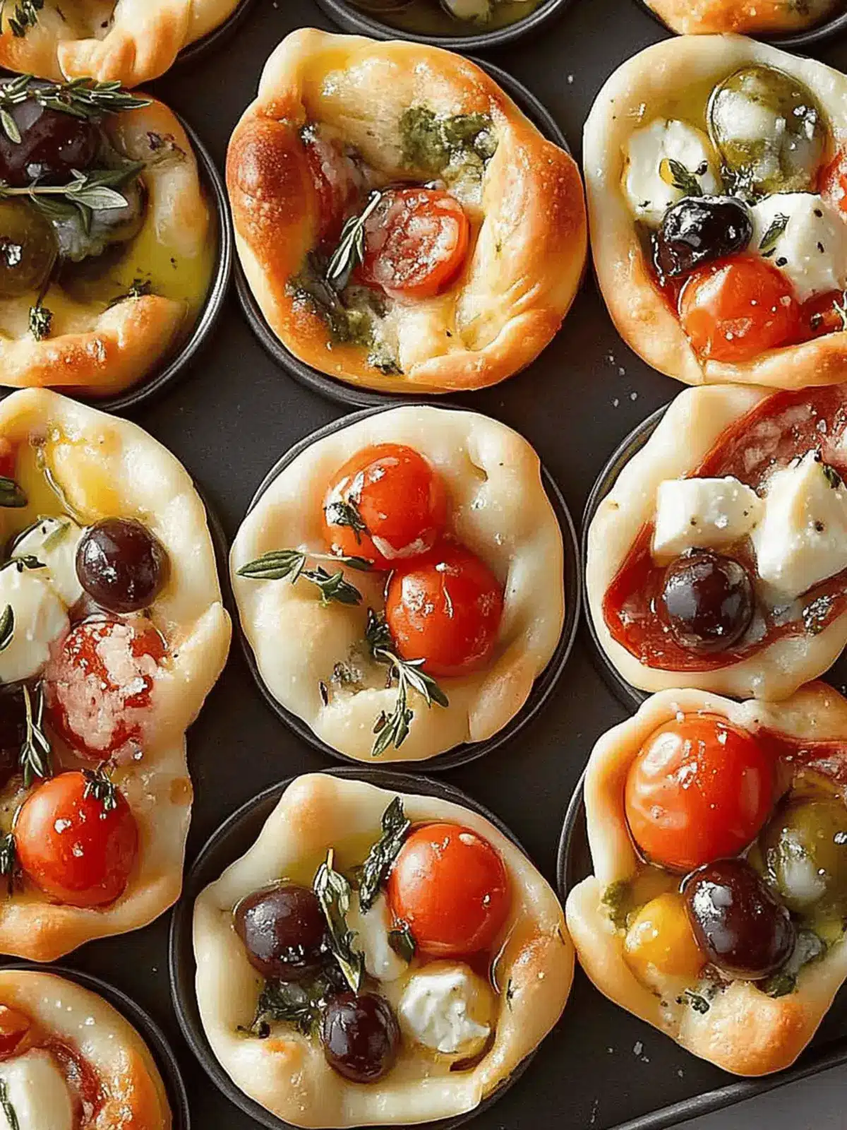 italienisches Fingerfood-Buffet