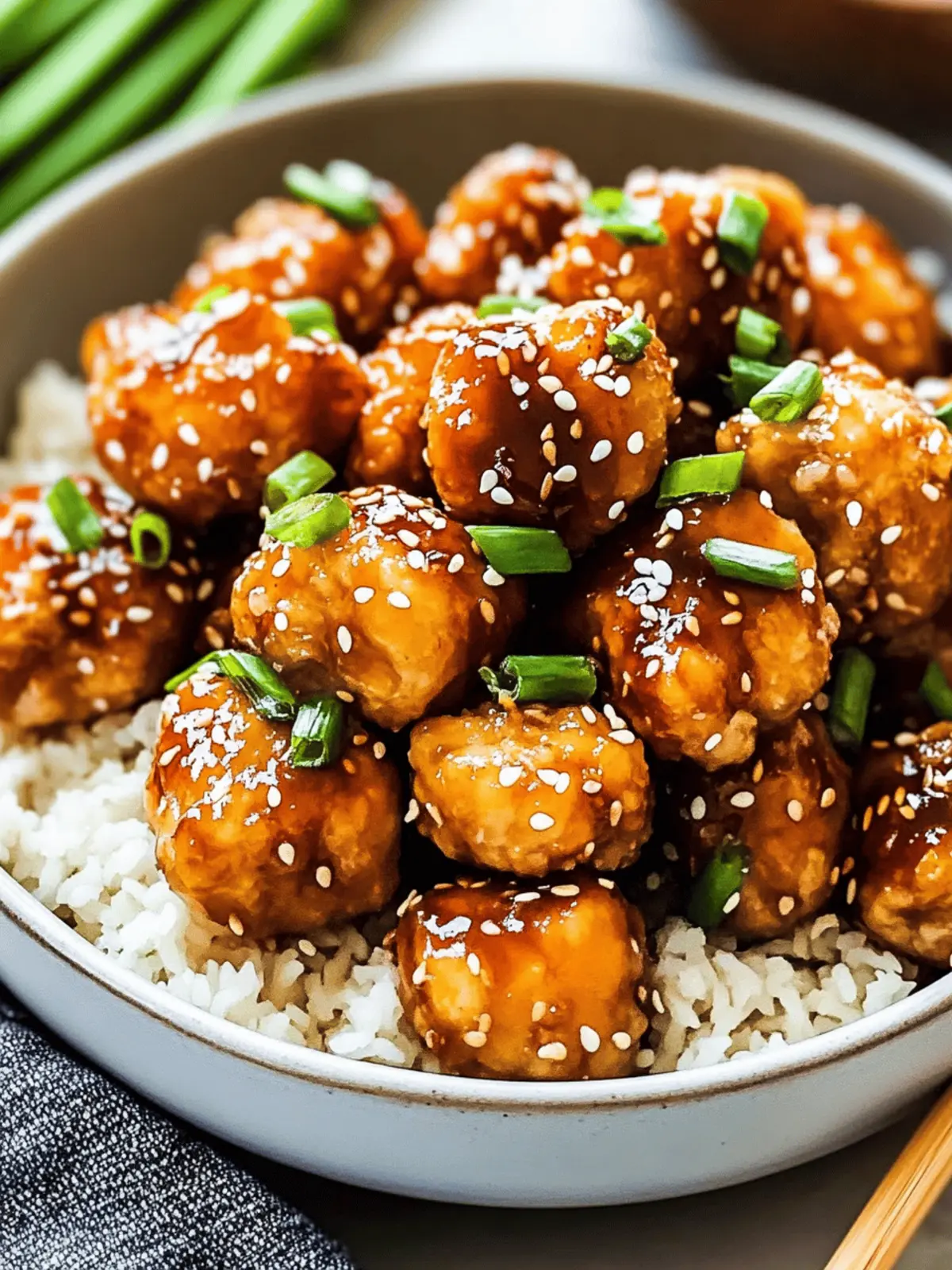 Unwiderstehliches Luftfritteusen-Honig-Sesam-Hühnchen-Rezept