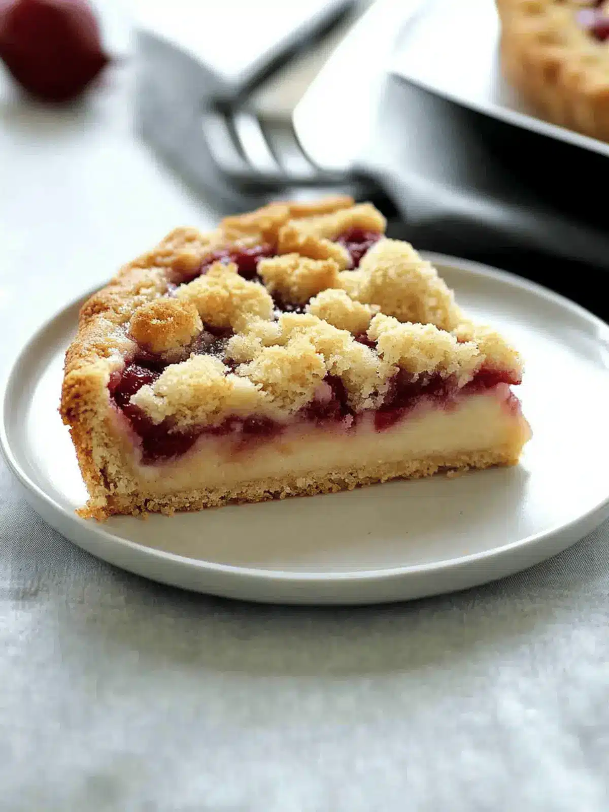 Pflaumenkuchen mit Streusel Springform