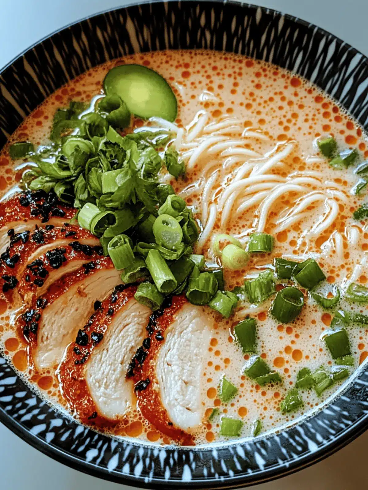 Heirate mich Hähnchen Ramen