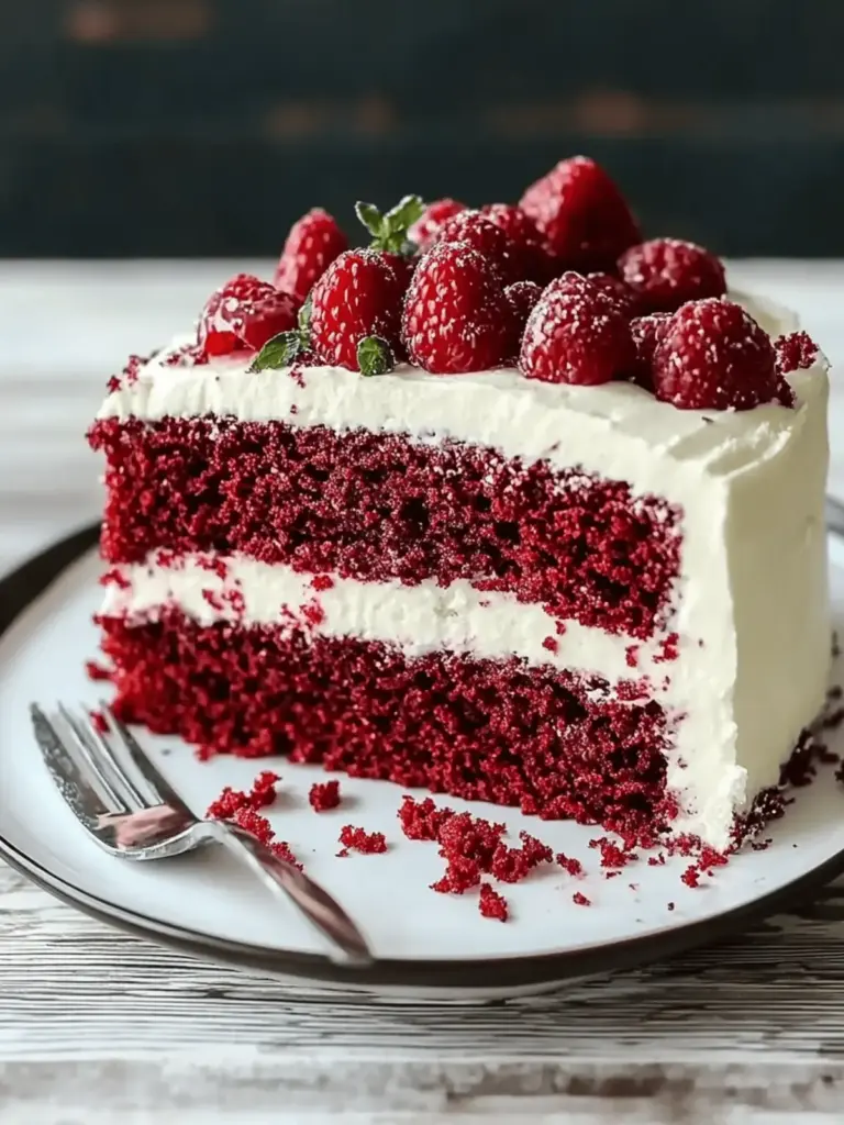 Klassischer Roter Samtkuchen