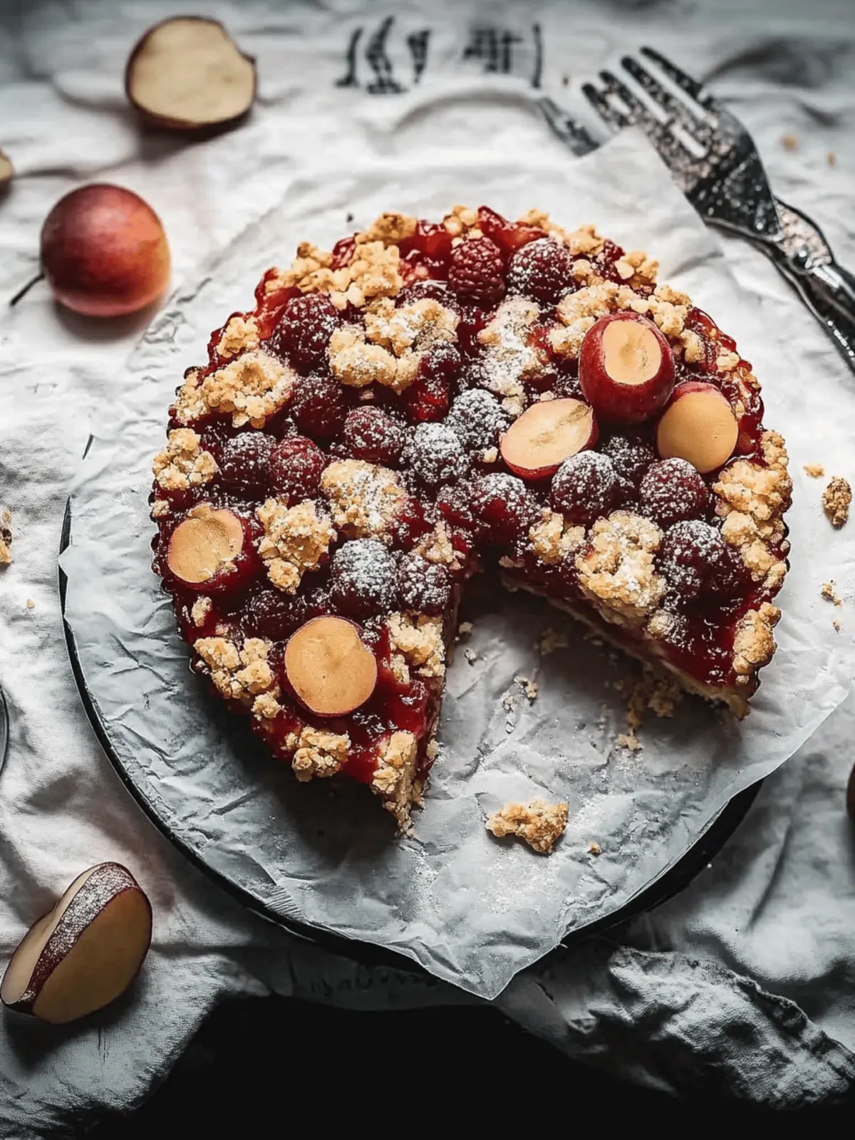 Zwetschgenkuchen mit Rührteig und Streuseln delikat genießen 3 Zwetschgenkuchen mit Rührteig und Streuseln