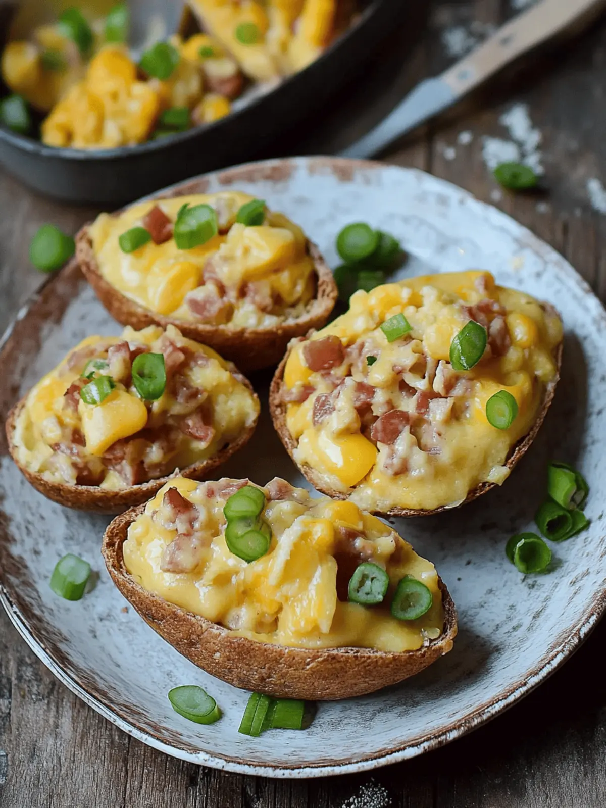 Gefüllte Ofenkartoffeln mit Gemüse und veganem Käse 5 Gefüllte Ofenkartoffeln