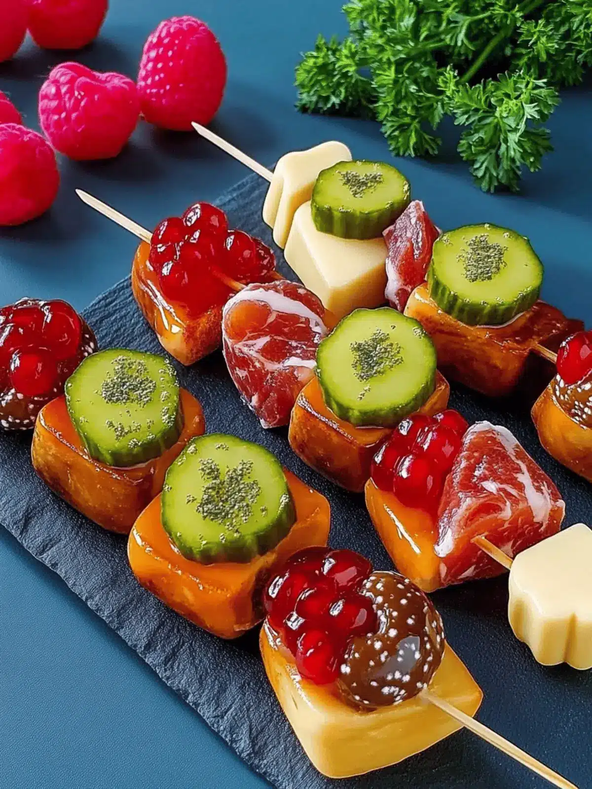 Snacks Spieße Fingerfood für jede Party 2 Snacks Spieße Fingerfood