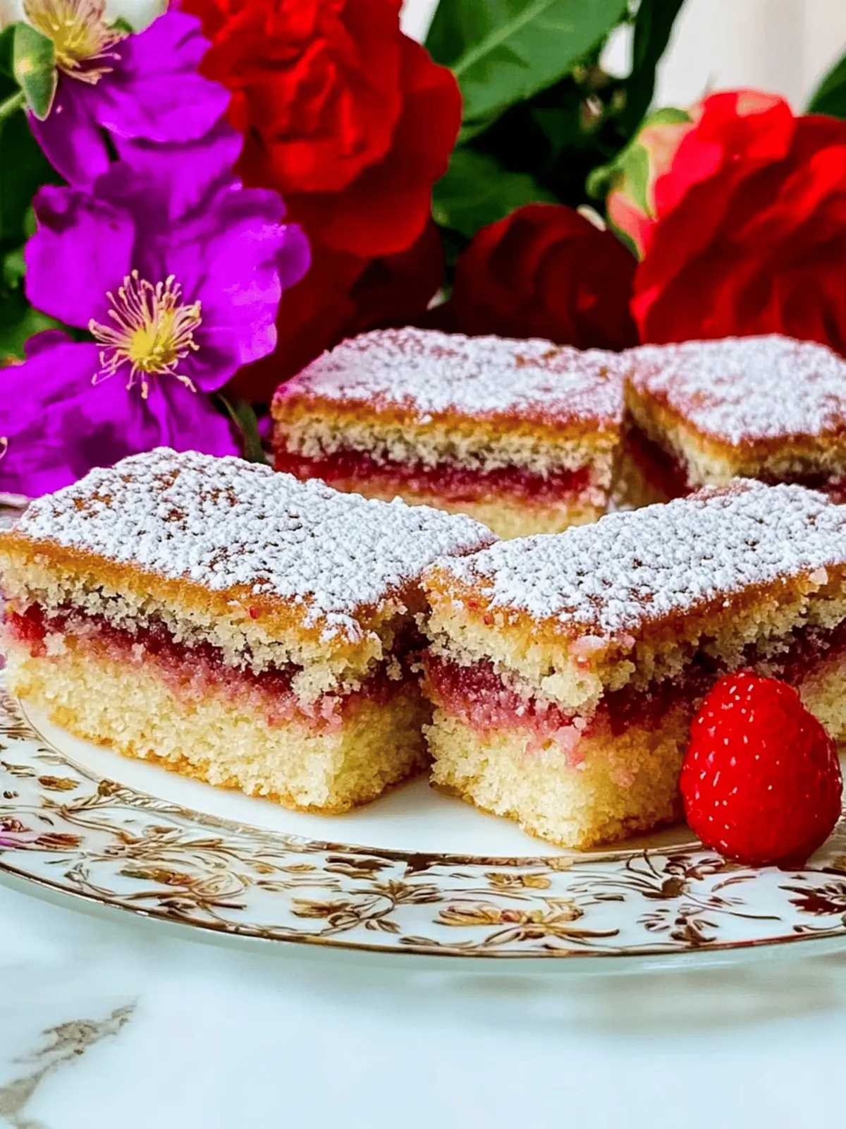 Wintry nut cake with plum filling