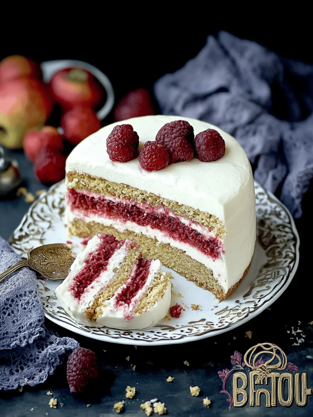 Pflaumenkuchen mit Mandelböden