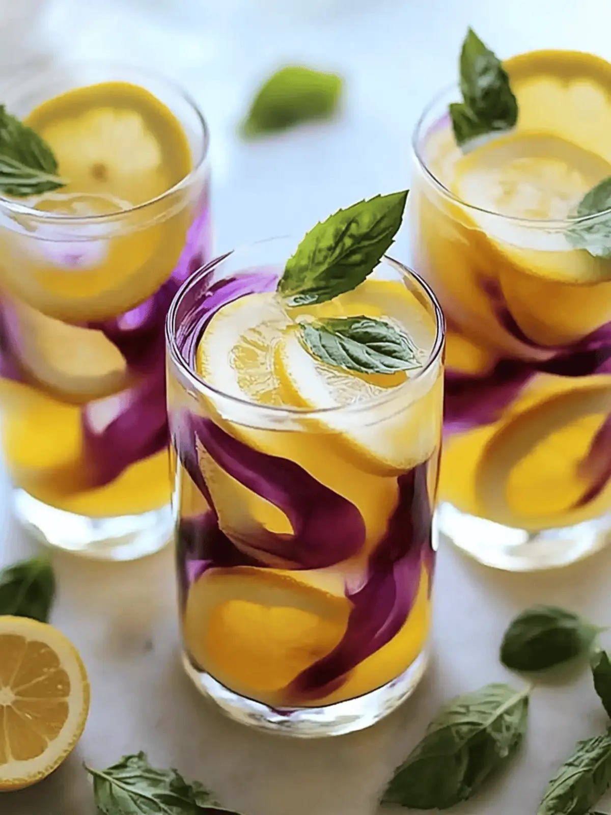 Farbwechselnde Limonade: Farbenfroher Genuss für alle 2 Farbwechselnde Limonade