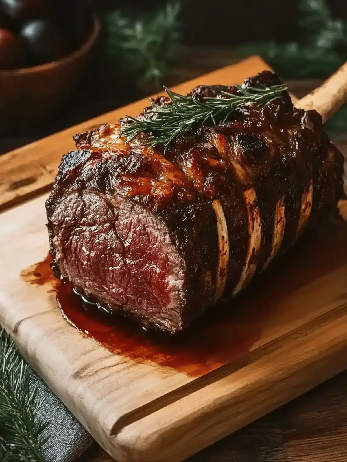 Klassisches Weihnachtsprime Rib für Festliche Genussmomente 5 Klassisches Weihnachtsprime Rib