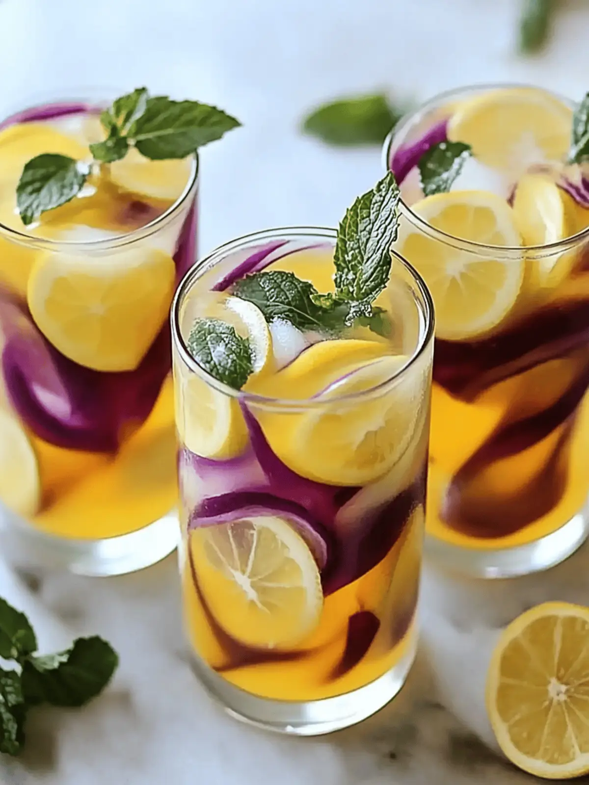 Farbwechselnde Limonade: Farbenfroher Genuss für alle 5 Farbwechselnde Limonade