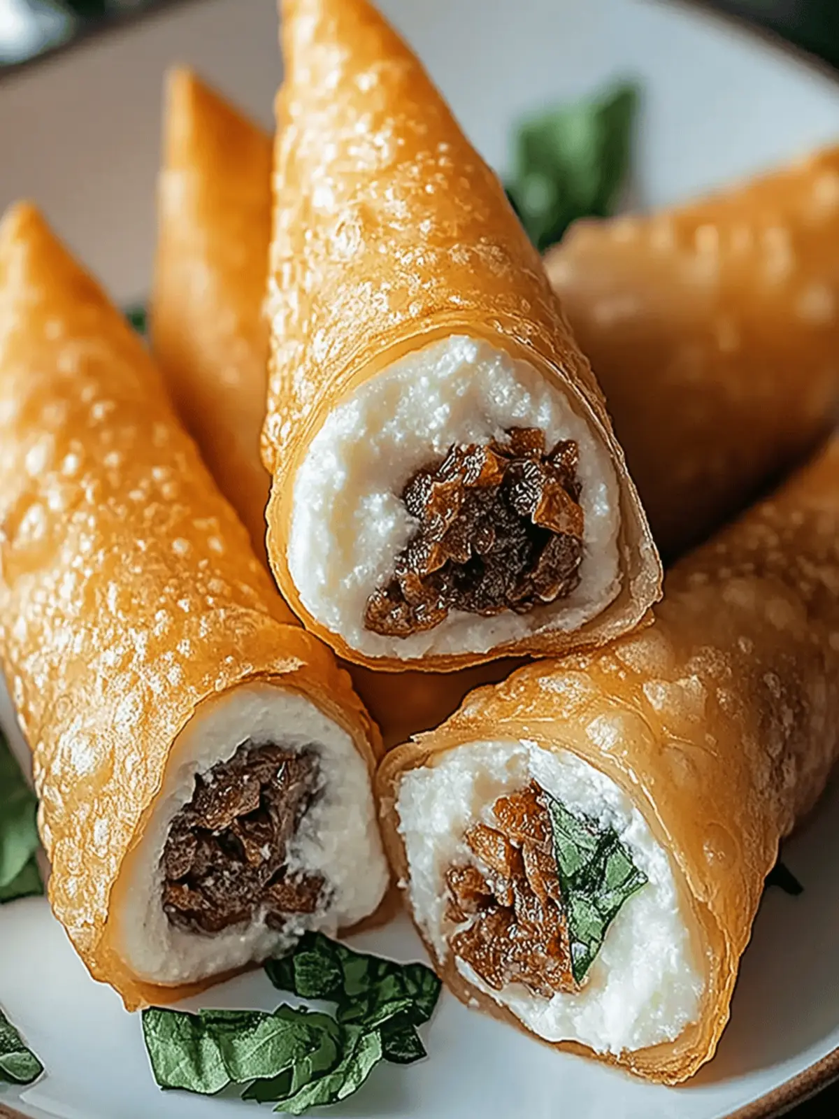 Philly Cheesesteak Frühlingsrollen: Der Fusion Snack 3 Philly Cheesesteak Frühlingsrollen