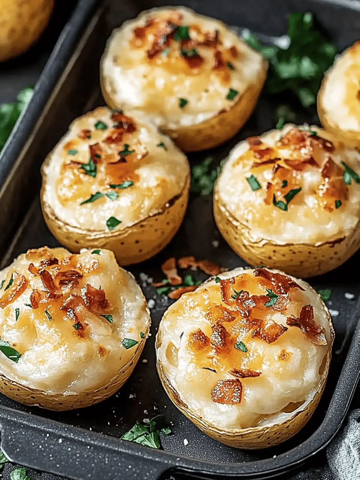 Gefüllte Kartoffeln nach Flammkuchen für Genießer 2 Gefüllte Kartoffeln nach Flammkuchen