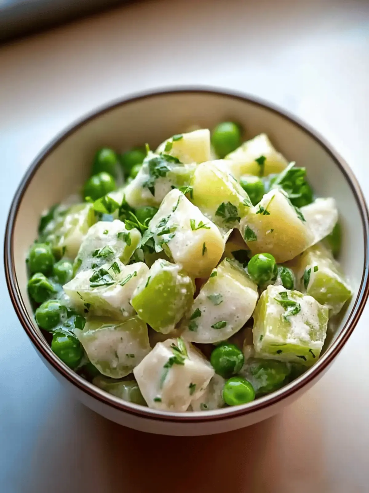 Oma's Kohlrabi mit Erbsen für gemütliche Abende 2 Oma's Kohlrabi mit Erbsen
