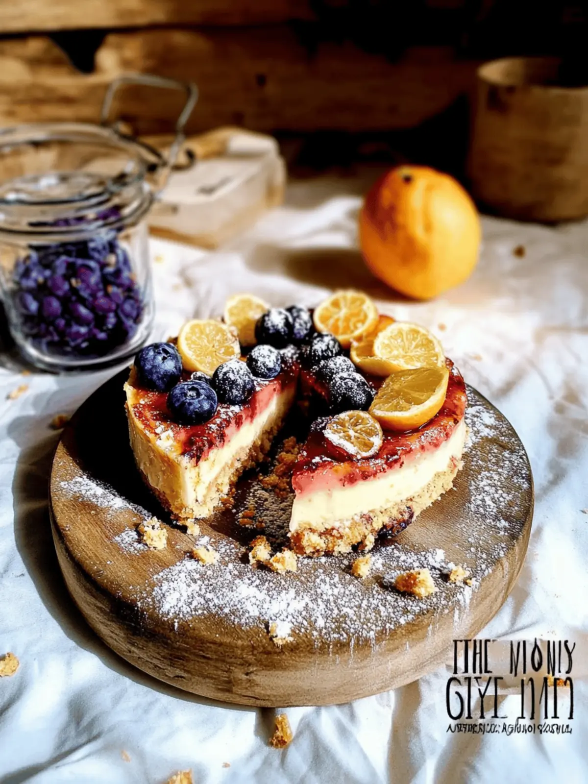 Pflaumenpuddingkuchen mit Streuseln