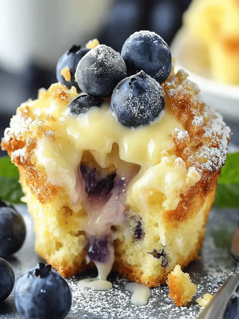 Blaubeer Frischkäse Muffins