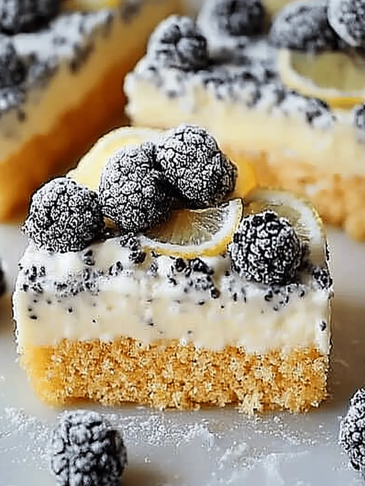 Mohn-Streuselkuchen mit Vanille-Quark-Creme genießen 4 Poppy seed crumb cake with vanilla quark cream