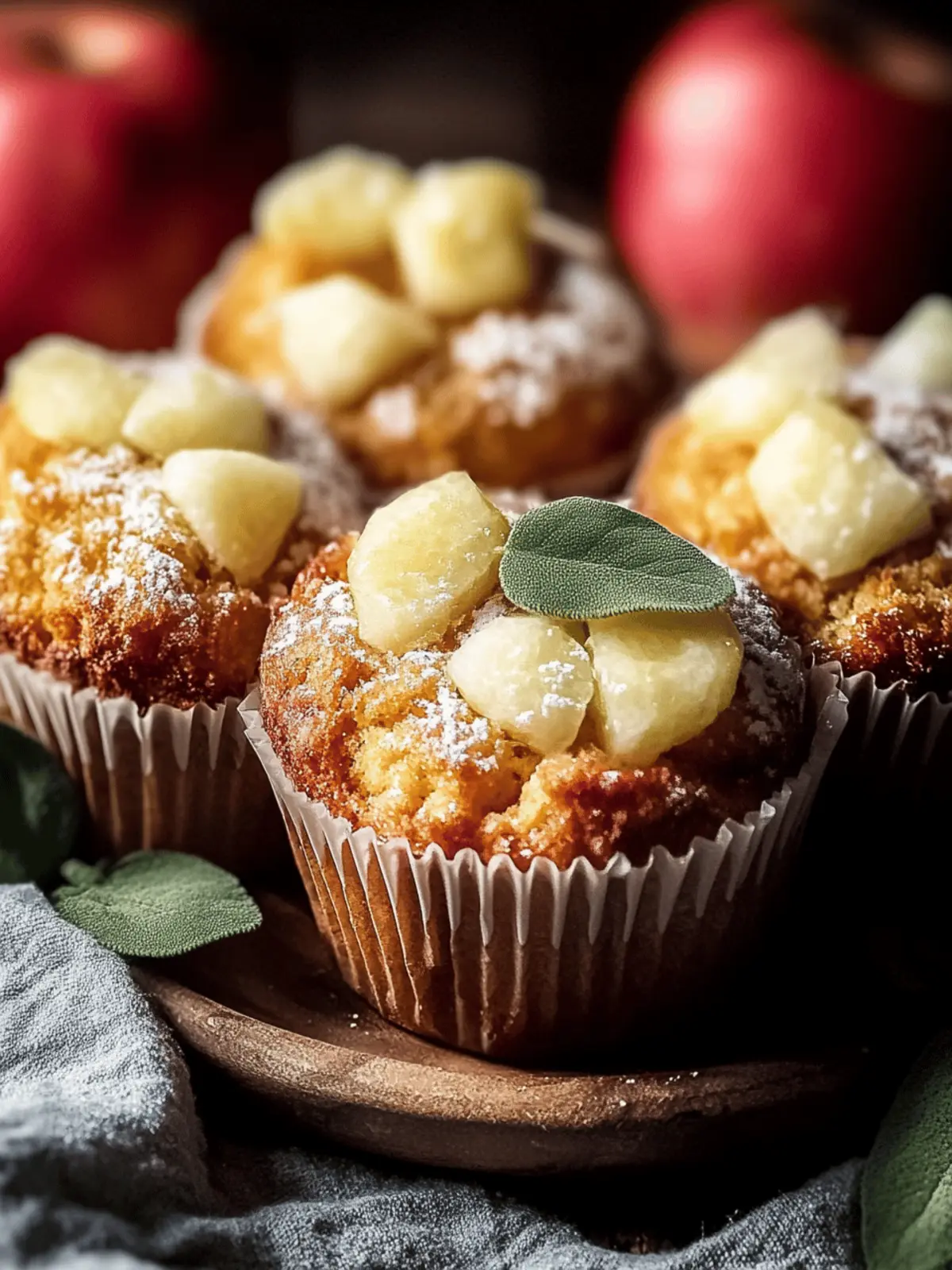 Äpfel Zimt Muffins Rezept