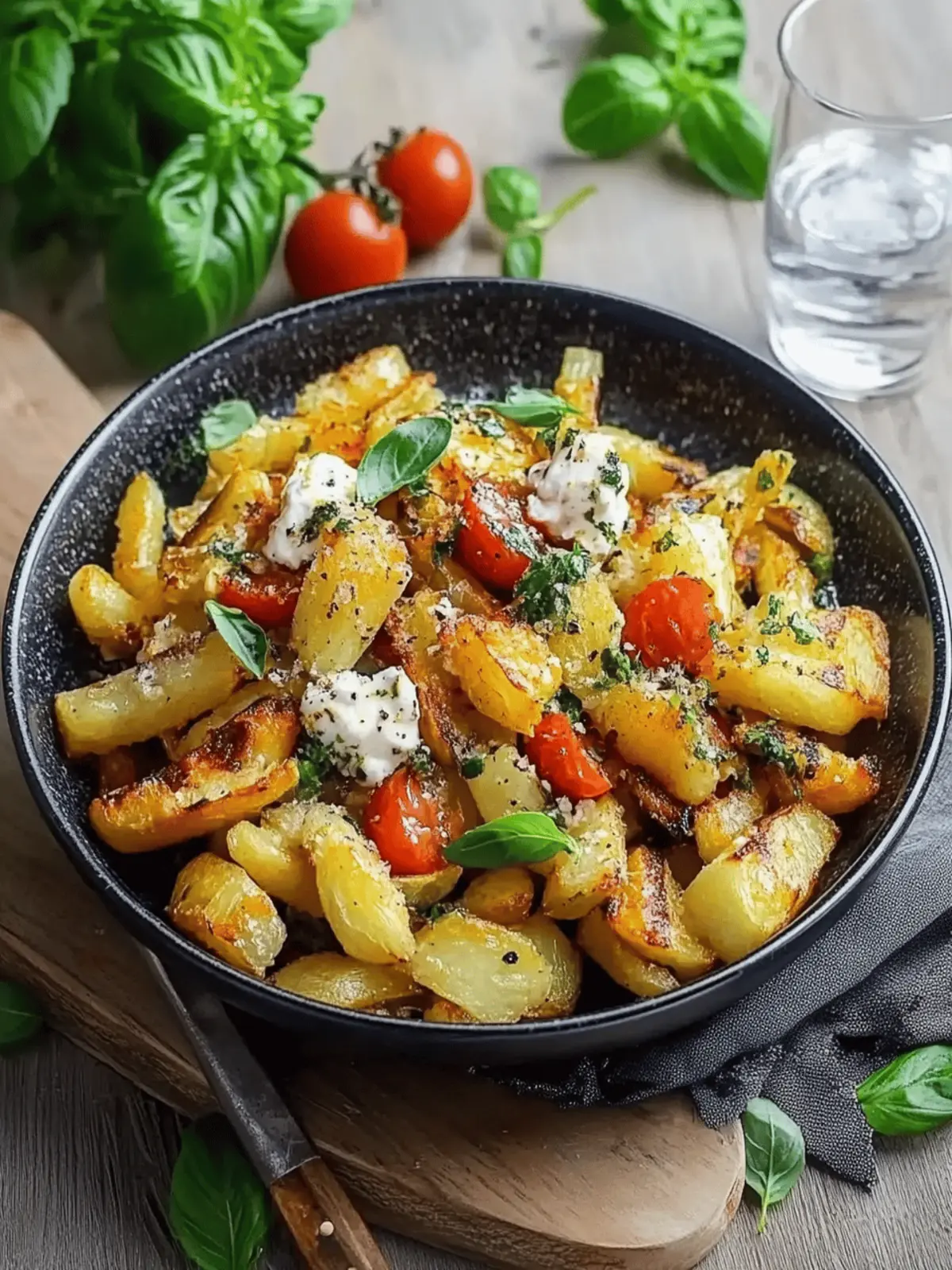 Frittierter Kohlrabi mediterran: Gesund & lecker 3 Fried kohlrabi in Mediterranean style - A healthy and delicious vegetable dish