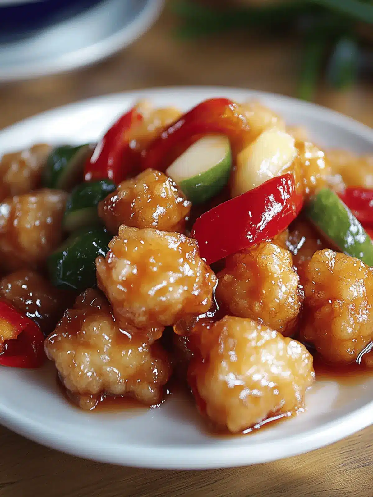 Knuspriges süß-saures Hähnchen selbstgemacht 2 Knuspriges süß-saures Hähnchen