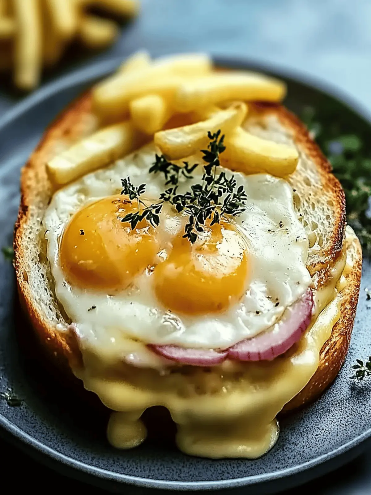 Croque Madame: Ein klassisches französisches Genussgericht 3 Croque Madame