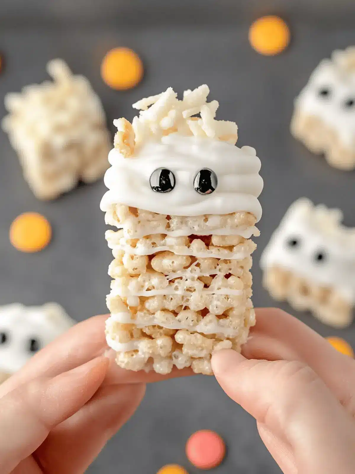 Mummy Krispies Leckereien – Spooktacular Süßigkeiten für Halloween 2 Mummy Krispies Leckereien