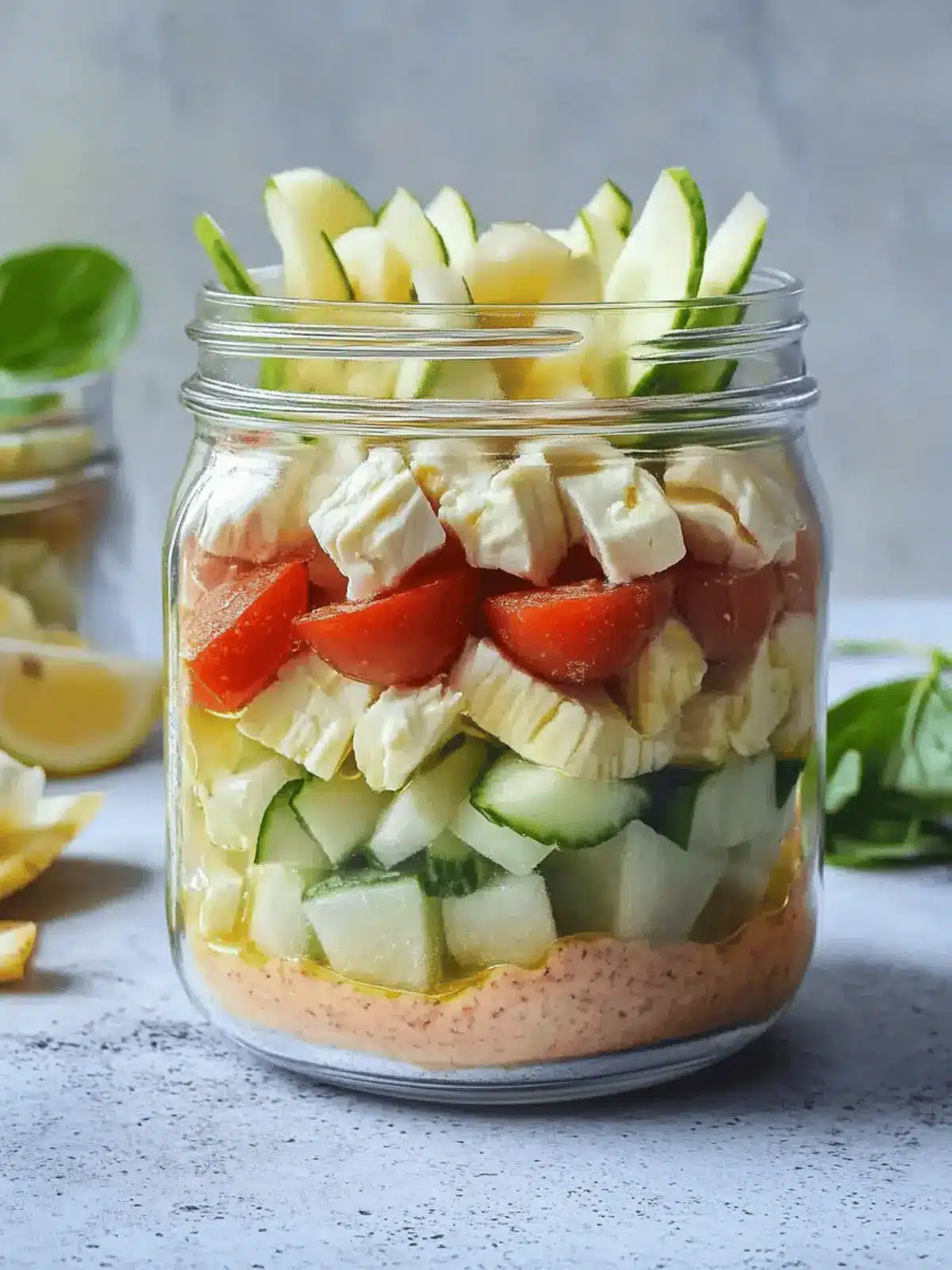 Mahlzeitenvorbereitung Salat im Glas leicht gemacht 4 Mahlzeitenvorbereitung Salat im Glas