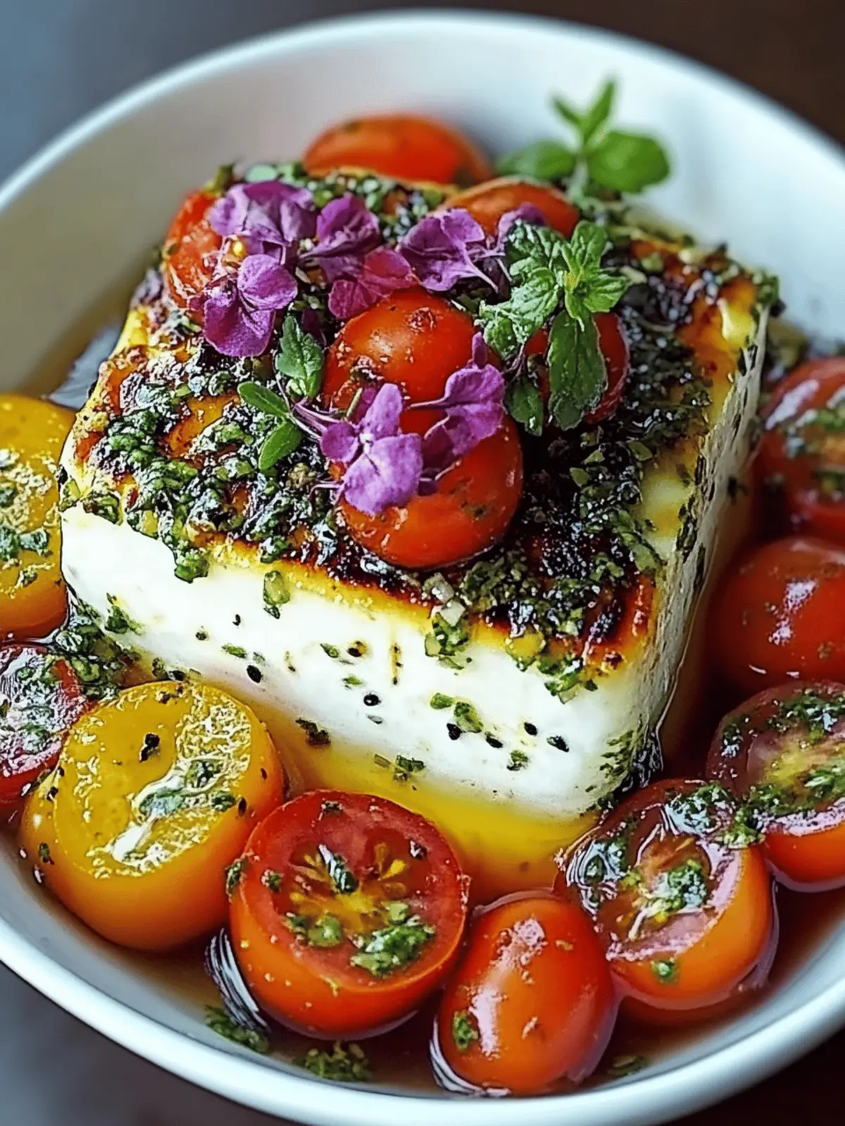 Gebackener Schafskäse griechischer Art mit Gemüse 4 Gebackener Schafskäse griechischer Art