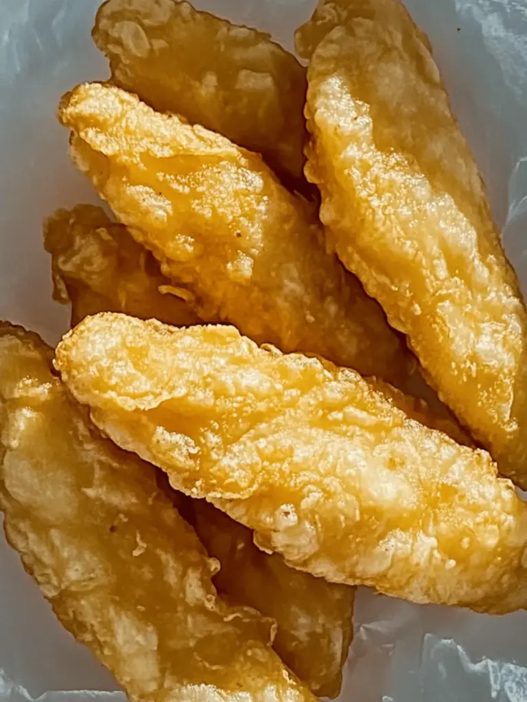 Einfach zuzubereitende Air Fryer Hühnchenstreifen