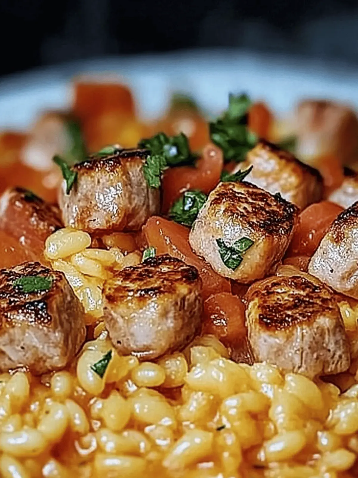 Herzhafter Wurst- und Reis-Pfannengericht für jeden Tag 2 Herzhafter Wurst- und Reis-Pfannengericht