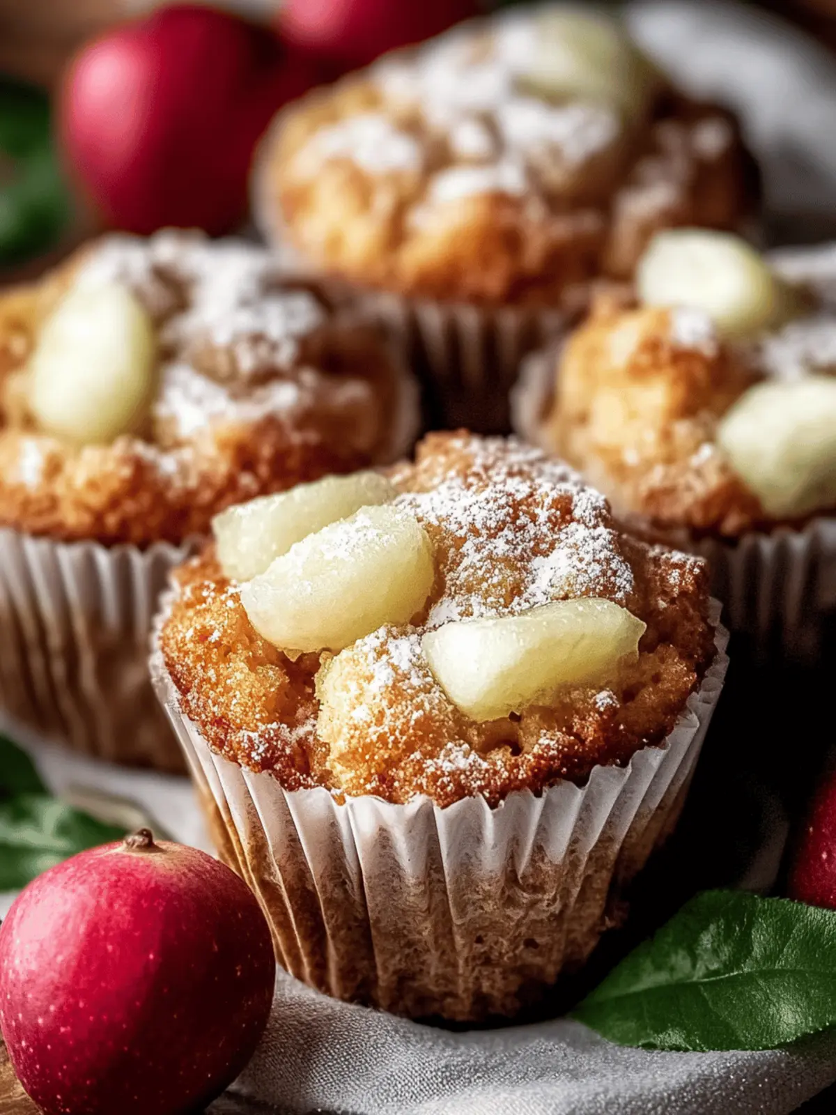 Äpfel Zimt Muffins Rezept