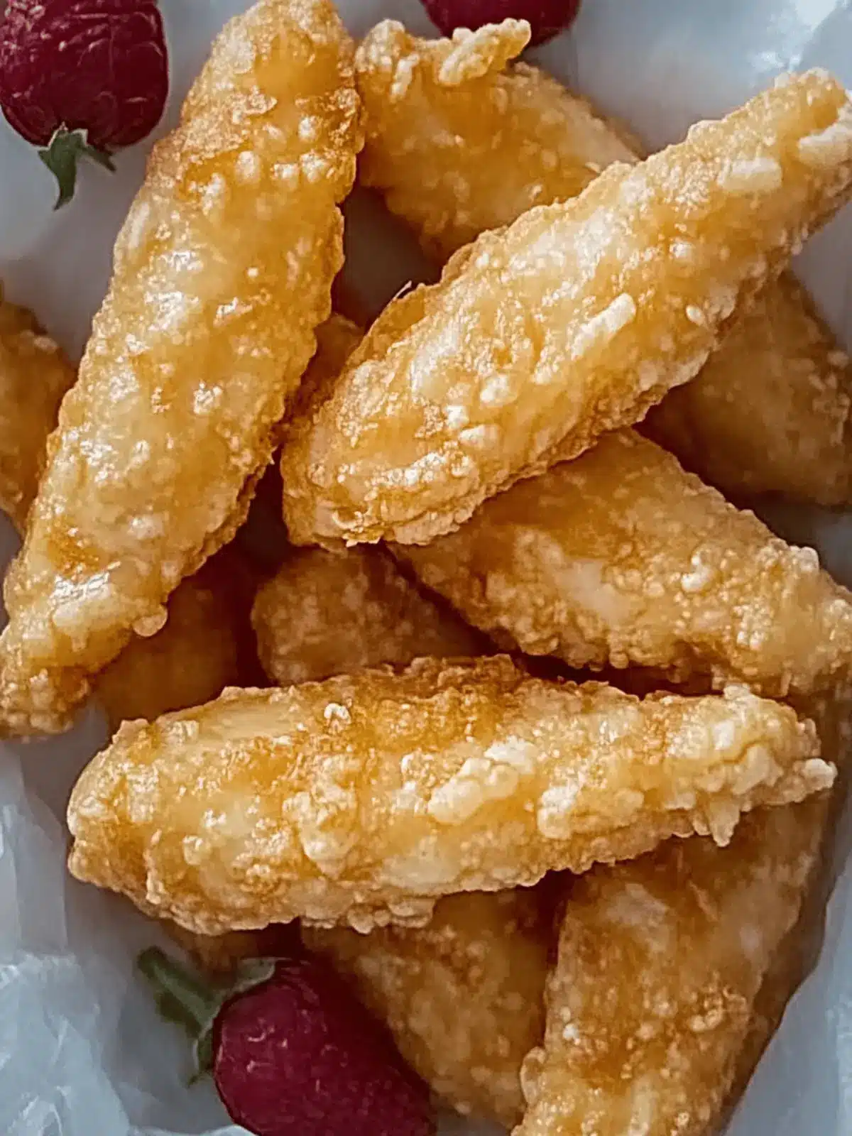 Einfach zuzubereitende Air Fryer Hühnchenstreifen