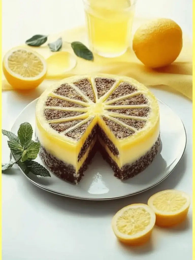 Pflaumengrießkuchen