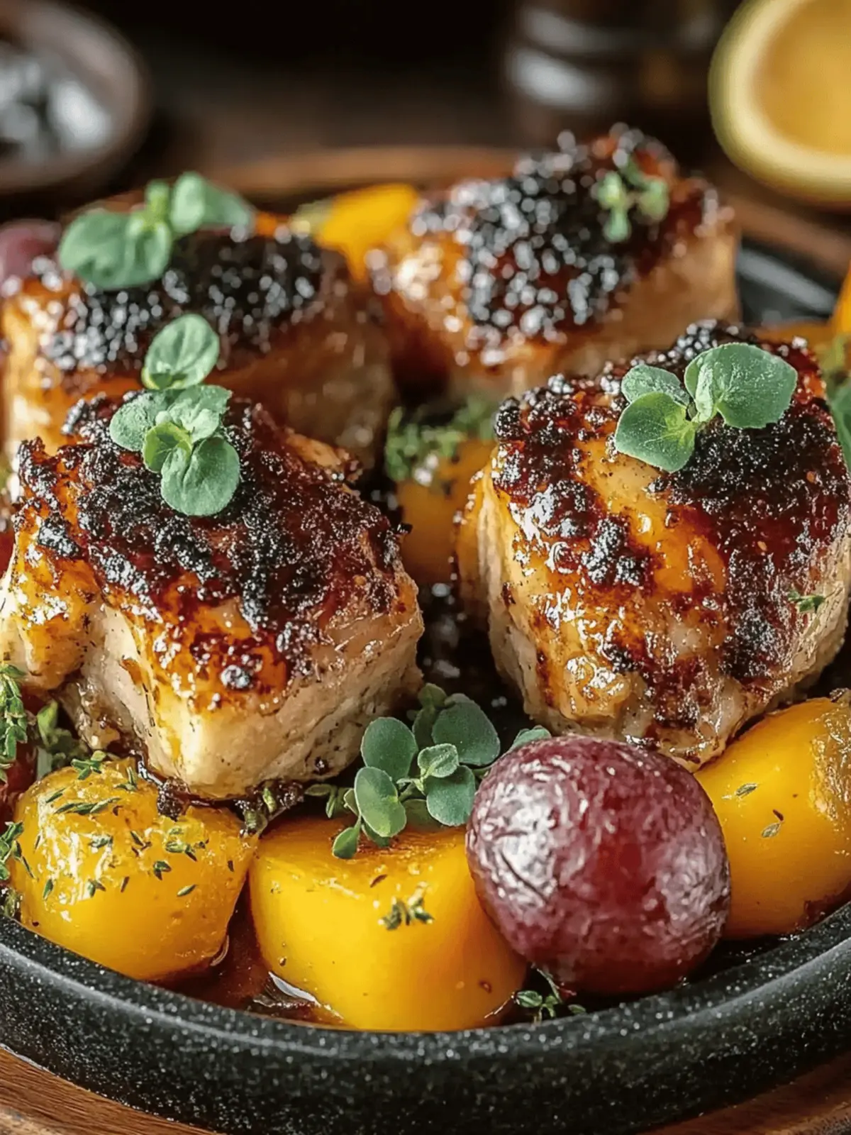 Ahornsirup-glasierte Hähnchen für perfekten Genuss 3 Ahornsirup-glasierte Hähnchen