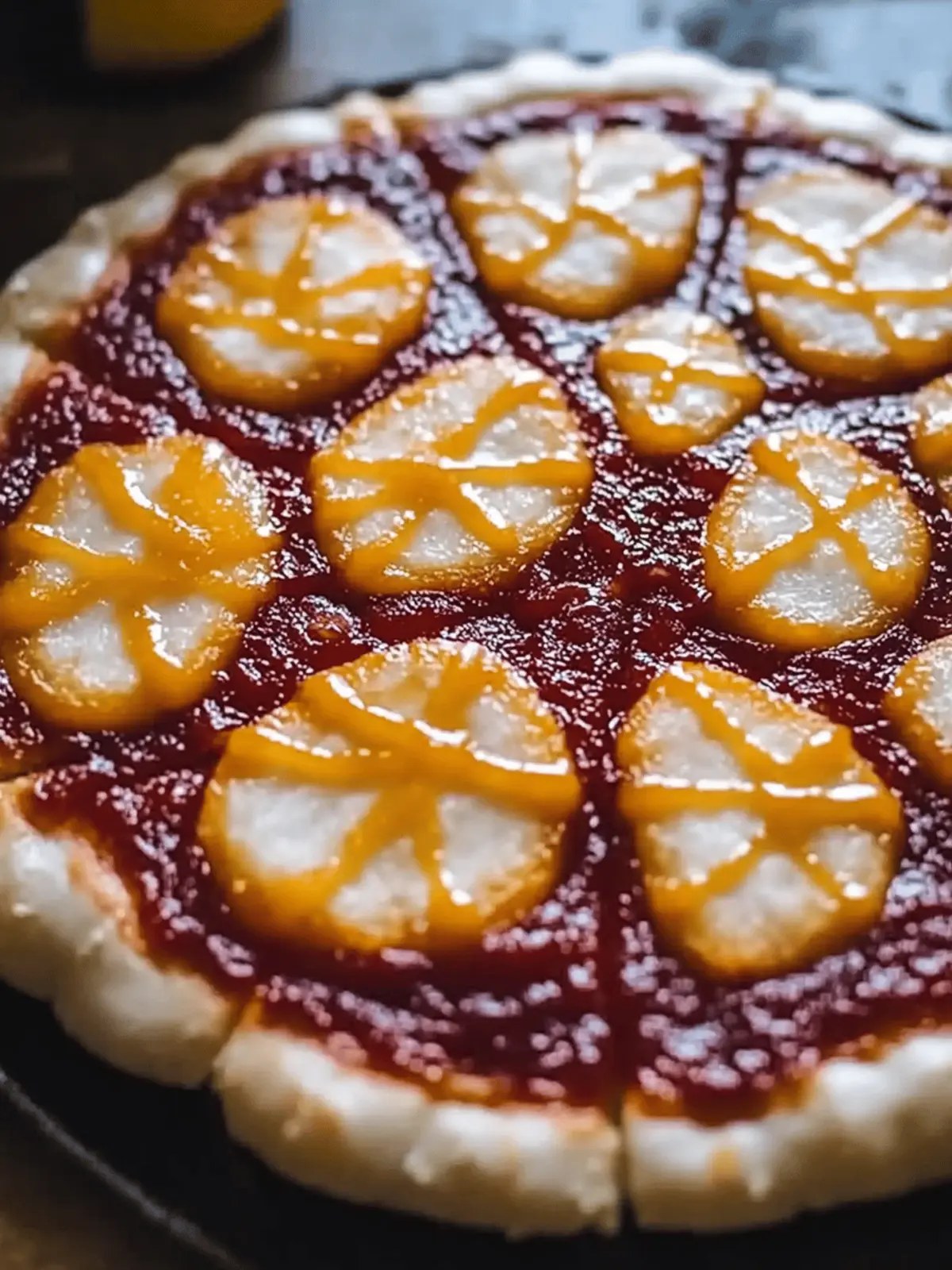 Spinnennetz Pizza Rezept für ein gruseliges Fest! 3 Spinnennetz Pizza Rezept