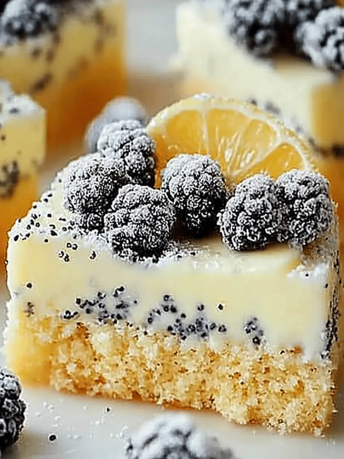 Mohn-Streuselkuchen mit Vanille-Quark-Creme genießen 3 Poppy seed crumb cake with vanilla quark cream