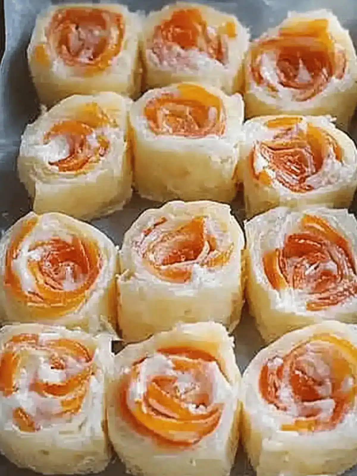 Köstliche Frischkäse-Rollen für schnelle Snacks 3 Frischkäse-Rollen