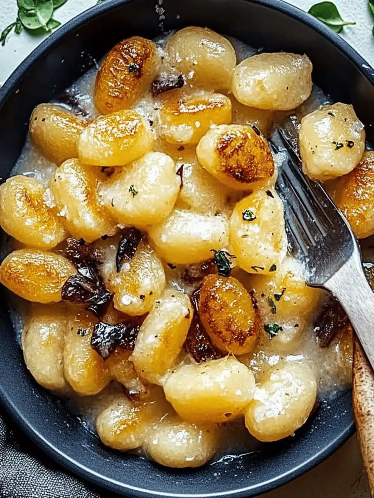 Crispy Gnocchi & Pilze