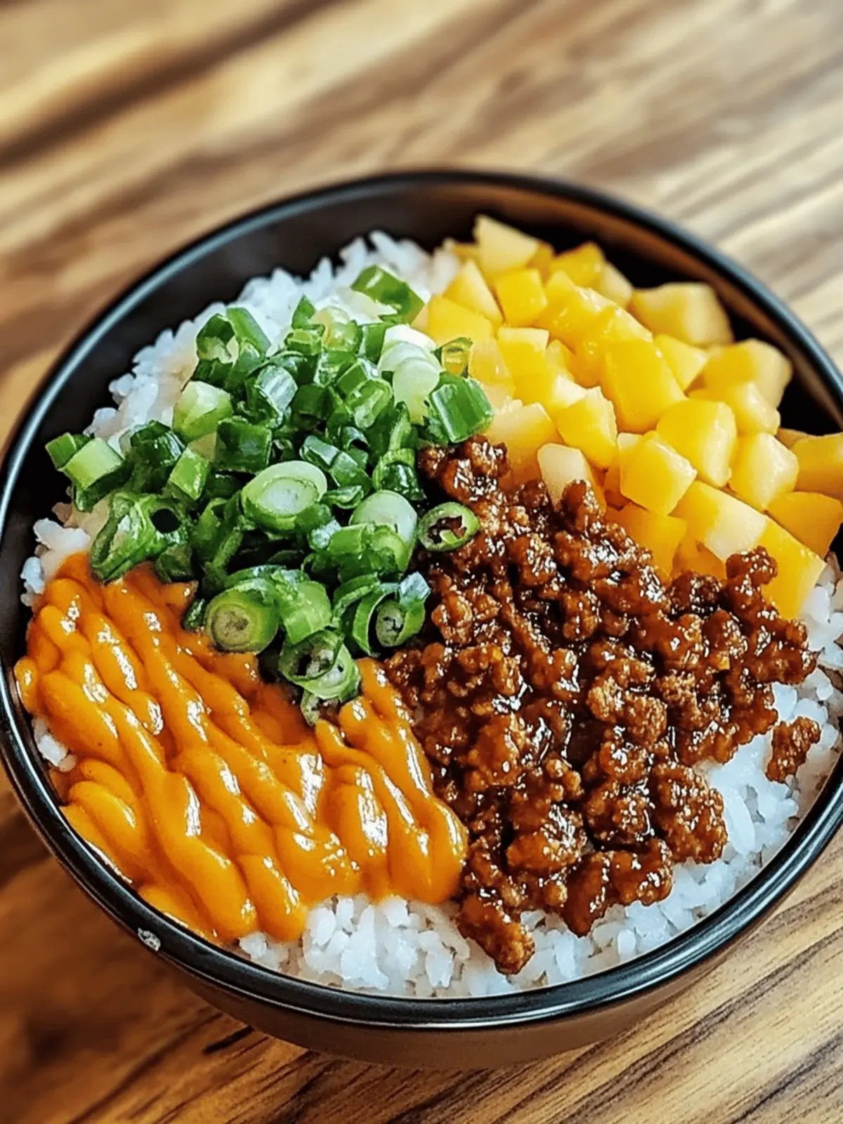 Koreanischer Rinderhackfleisch-Bowl: Schnell Genießen 2 koreanischer Rinderhackfleisch-Bowl