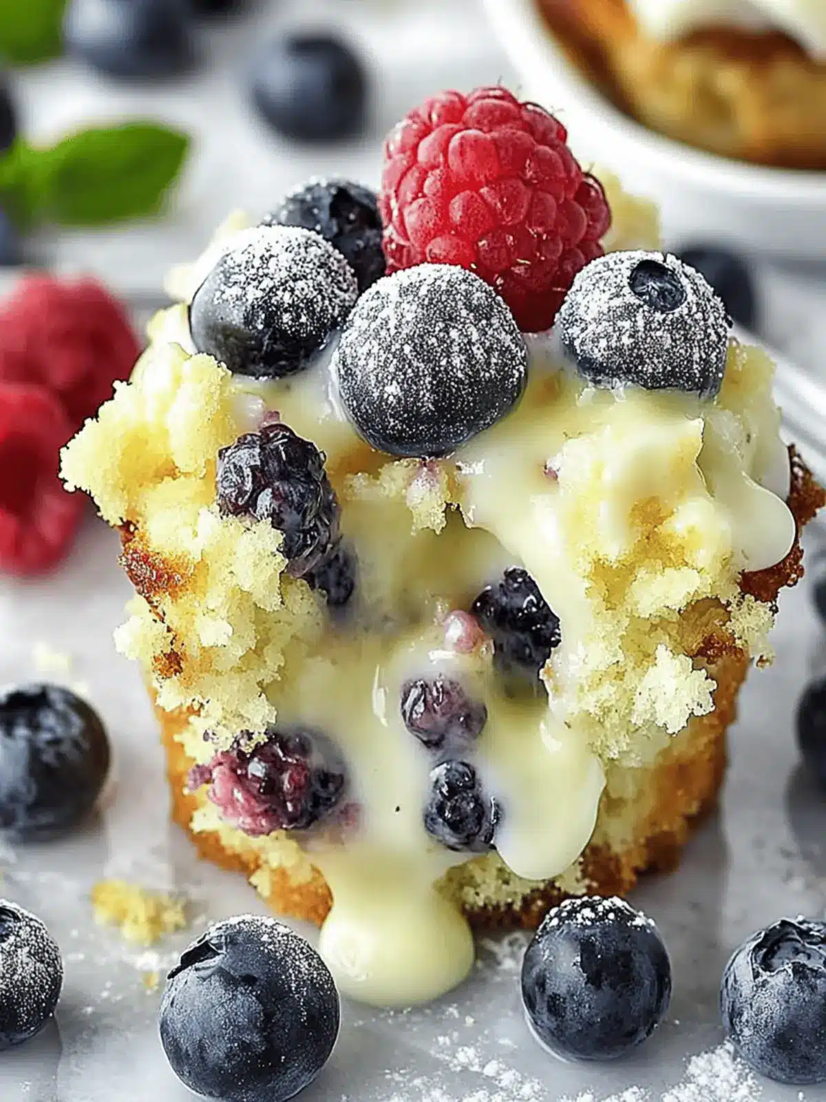 Blaubeer Frischkäse Muffins