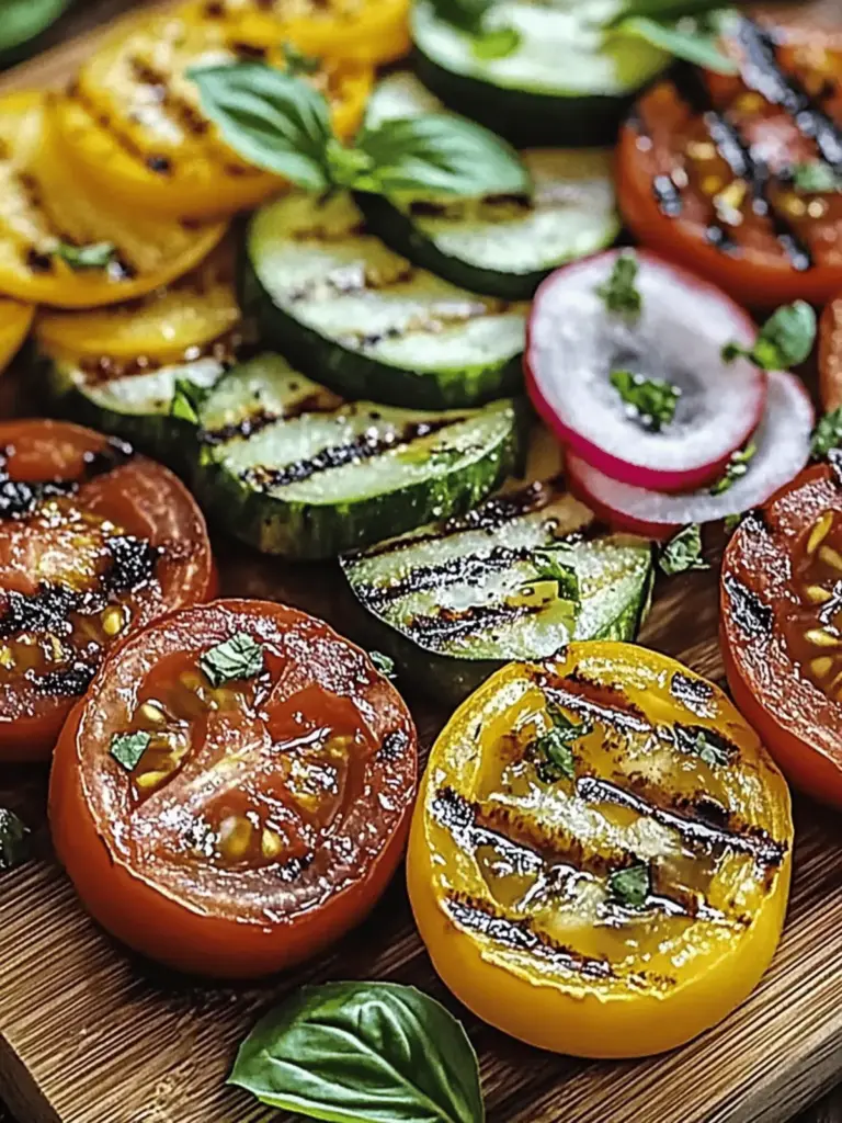 Balsamico Grünes Genuss Gegrilltes Gemüse Platte