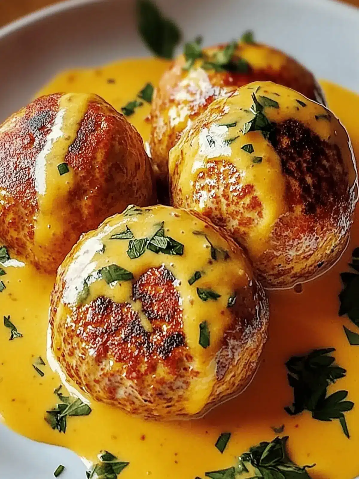 Vegane Linsenteigtäschchen in Currysauce