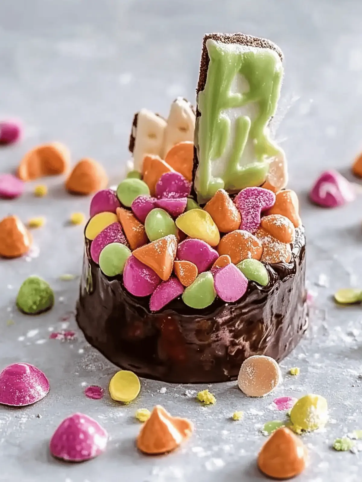 Bunter Kuchen für die Schulaufnahme leicht gemacht 4 Bunter Kuchen für die Schulaufnahme leicht gemacht