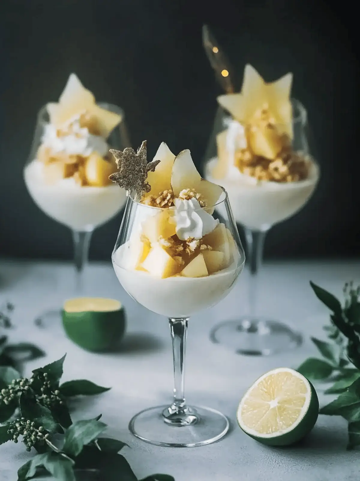 Eierlikör-Apfel-Speculoos-Mousse