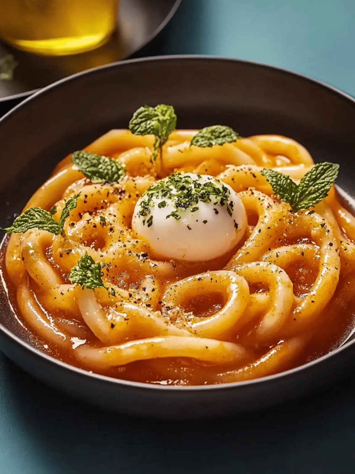 Cremige Umami Udon: Eine Geschmacksexplosion! 4 Cremige Umami Udon: Der Geschmack, der verführt