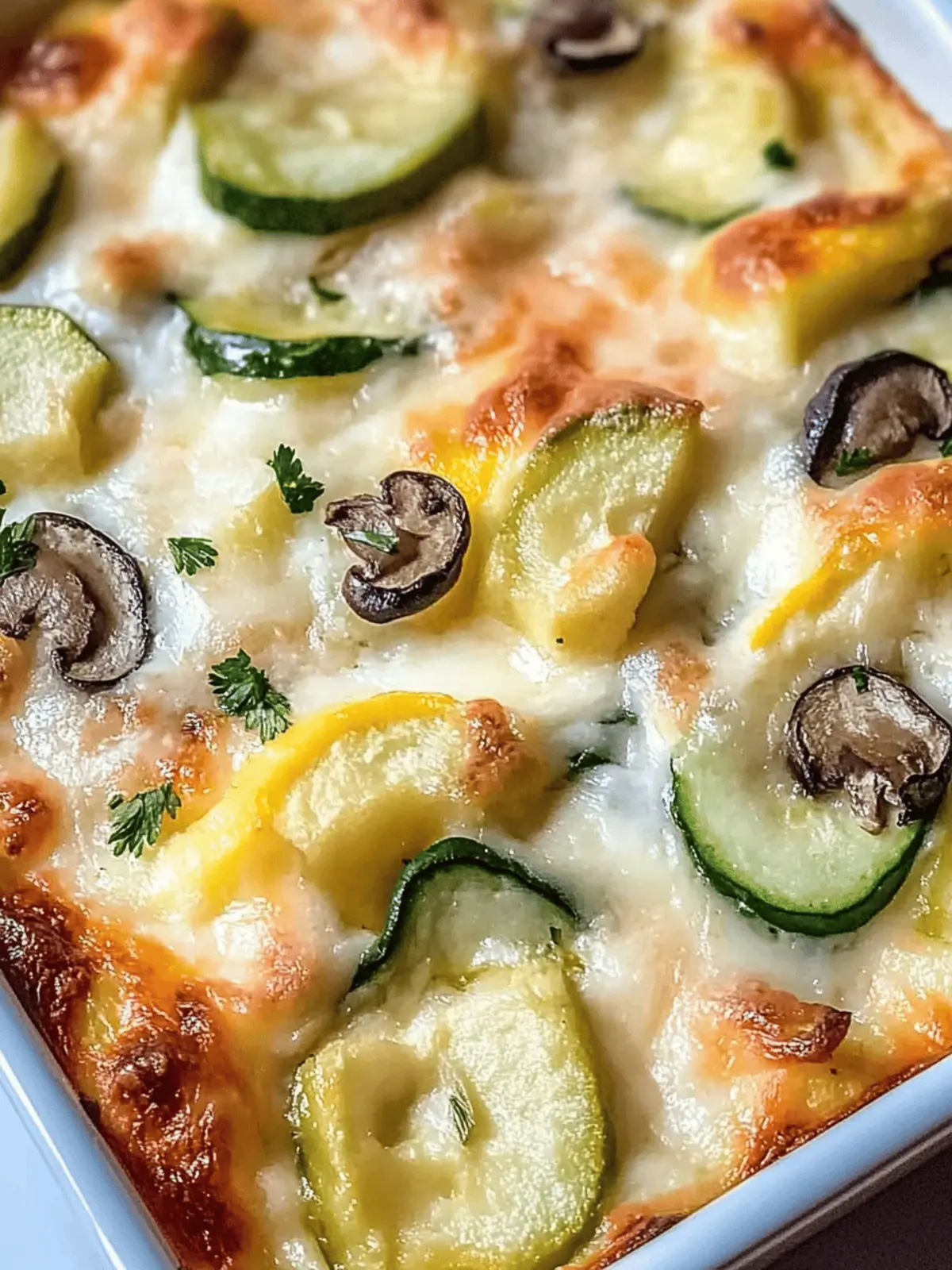 Hühnchen Zucchini Auflauf
