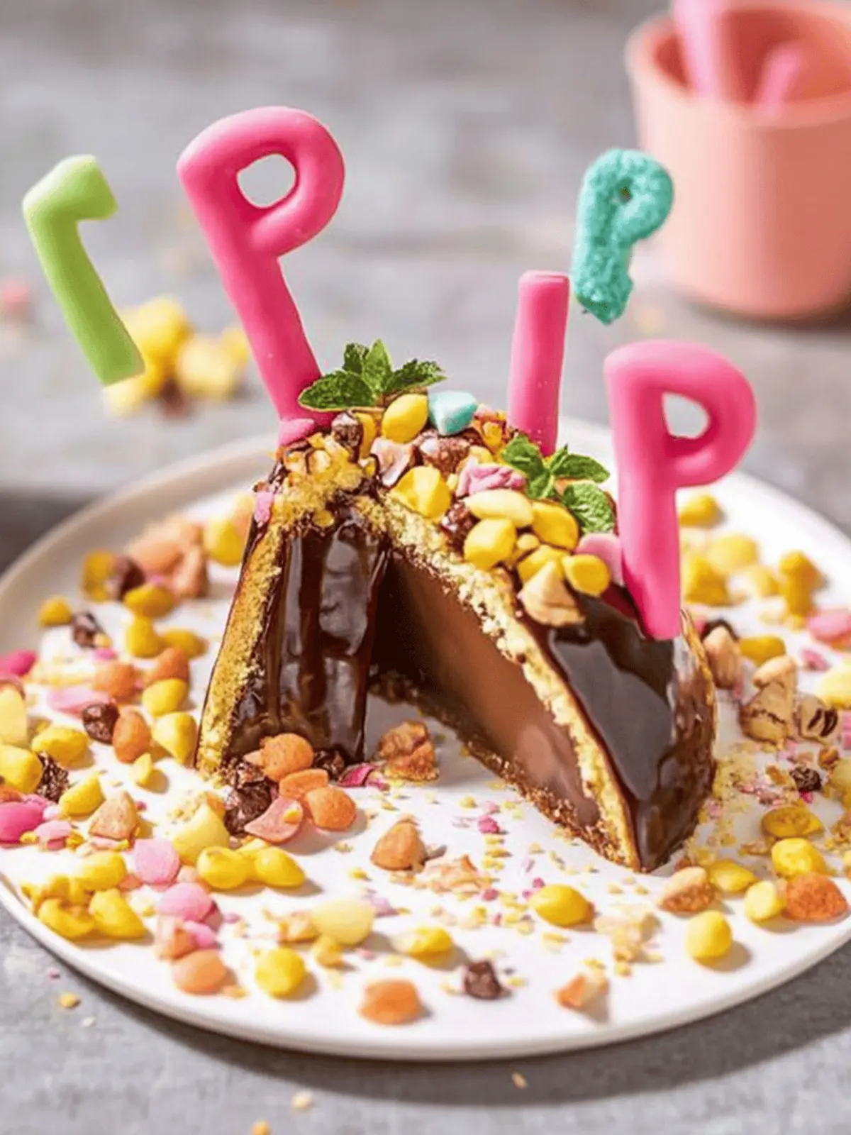 Bunter Kuchen für die Schulanmeldung Rezept 3 Bunter Kuchen für die Schulanmeldung Rezept