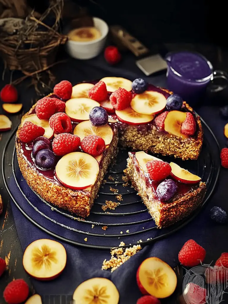 Pflaumen- und Zucchinikuchen, saftig und aromatisch