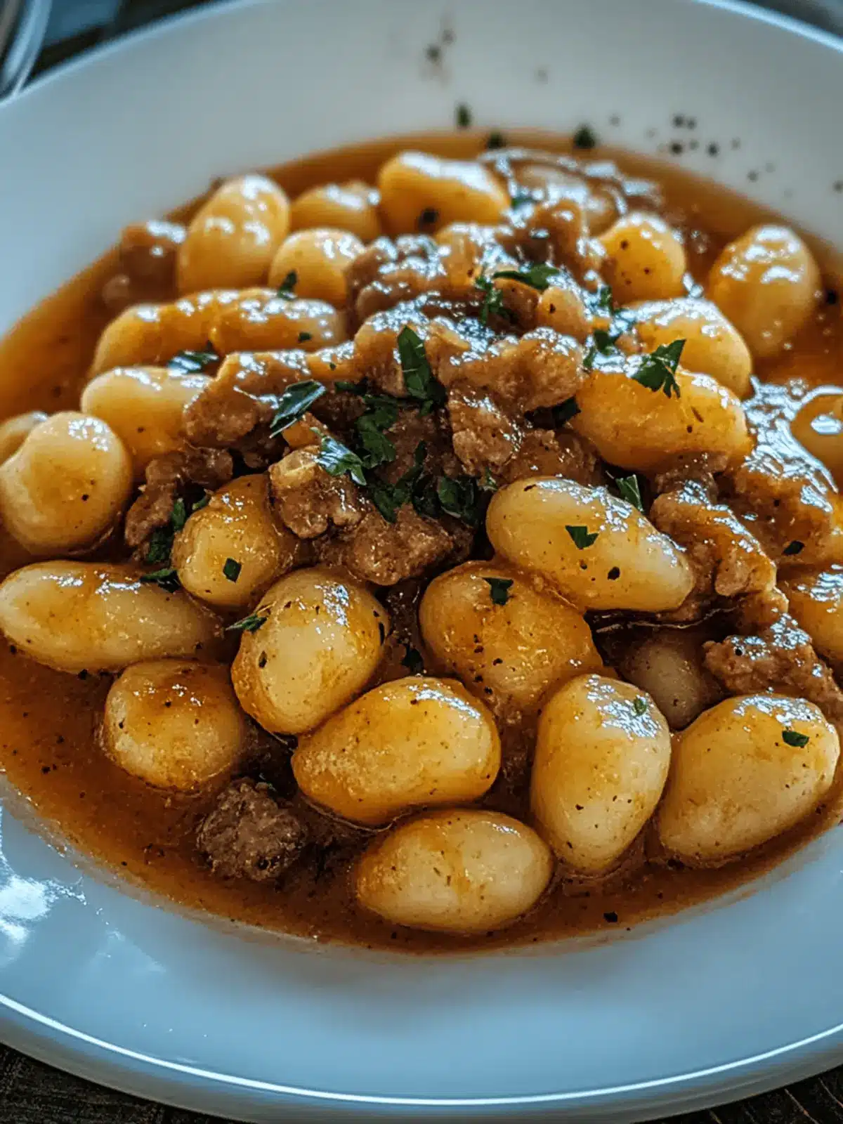 Gnocchi-Gulasch