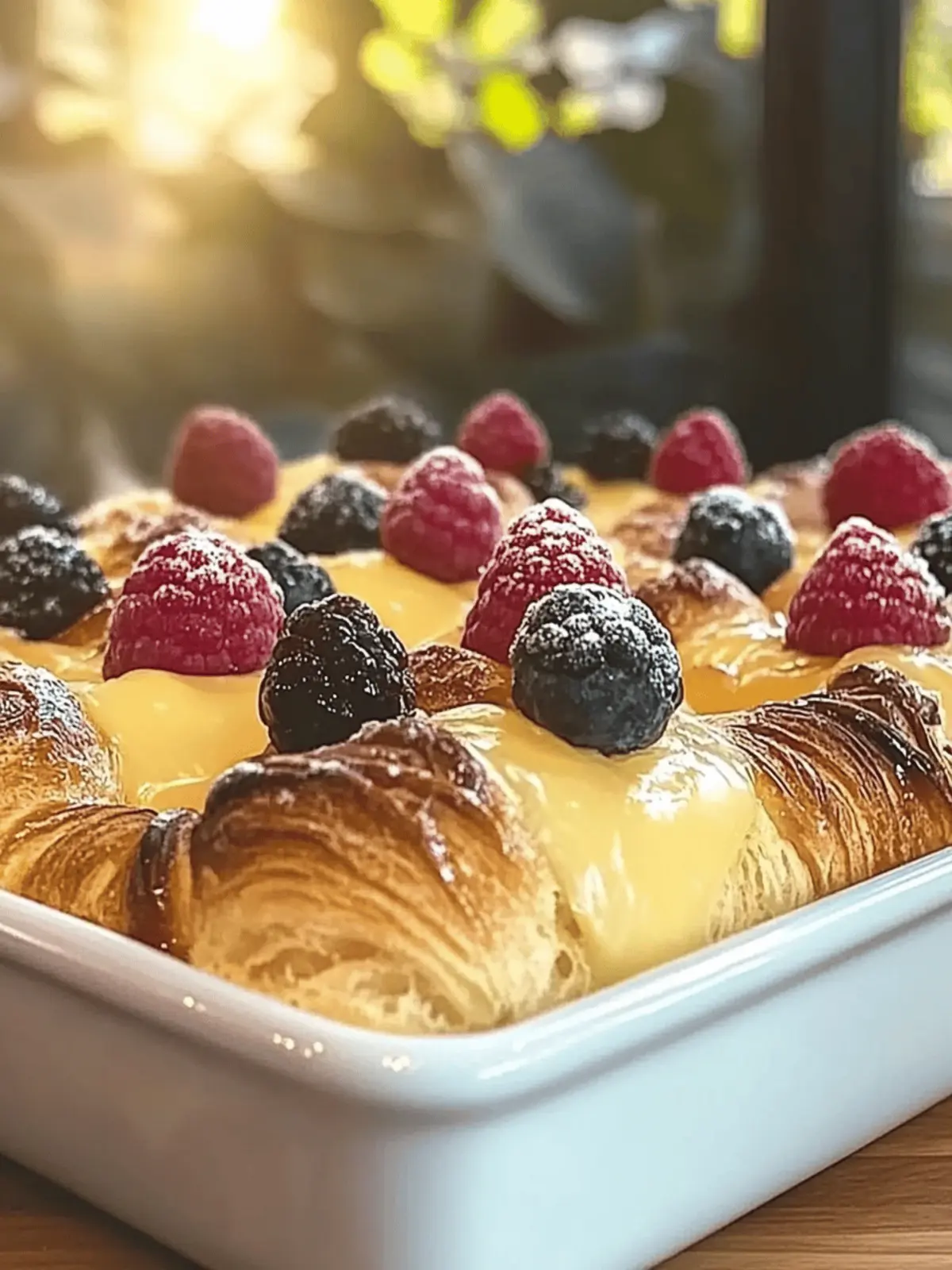 Himmlische Croissant-Auflauf für dein Frühstück 5 Himmlische Croissant-Auflauf