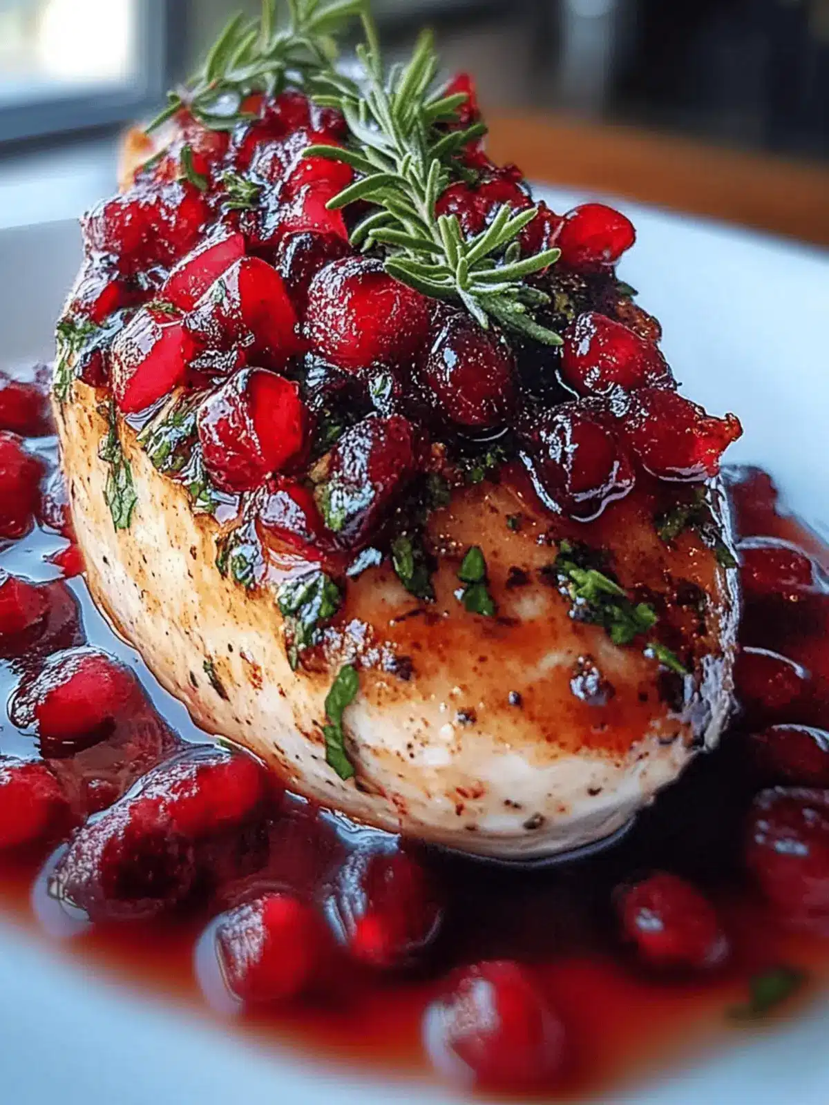 Weihnachts-Hähnchenbrust mit Preiselbeeren genießen 5 Weihnachts-Hähnchenbrust