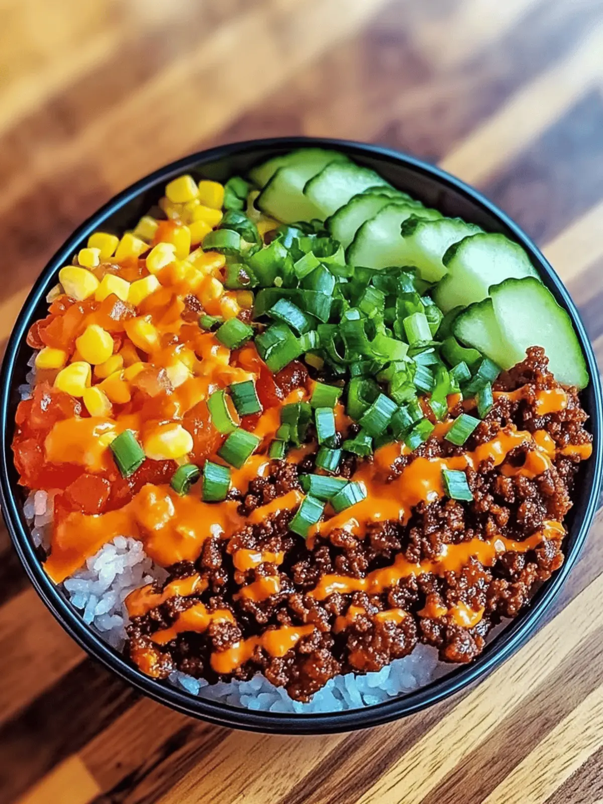 Koreanischer Rinderhackfleisch-Bowl: Schnell Genießen 3 koreanischer Rinderhackfleisch-Bowl
